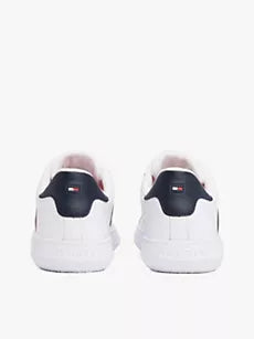 Stripe Leather Cupsole Sneaker