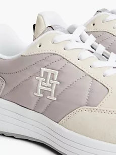 Tommy Hilfiger men's Suede Mix Runner Sneaker